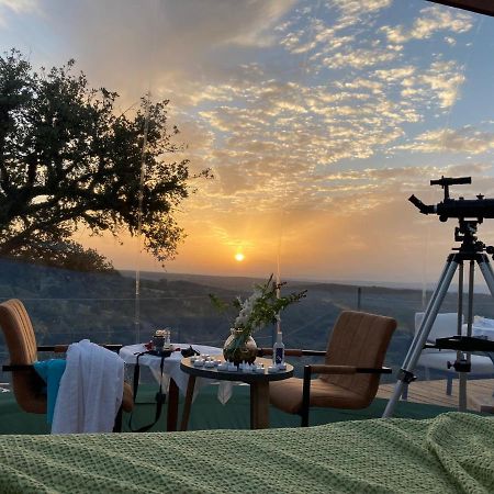 Eco-Lodge En La Reserva Privada Campanarios De Azaba - Proyecto De Conservacion Espeja Luaran gambar
