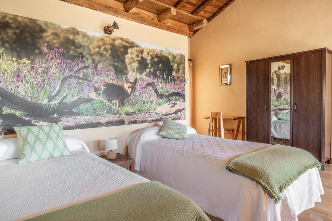 Eco-Lodge En La Reserva Privada Campanarios De Azaba - Proyecto De Conservacion Espeja Luaran gambar