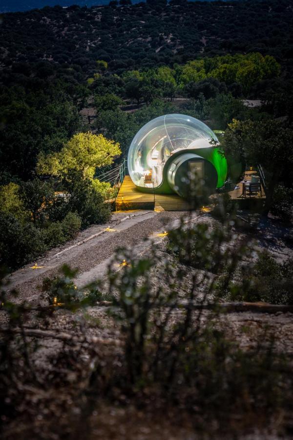 Eco-Lodge En La Reserva Privada Campanarios De Azaba - Proyecto De Conservacion Espeja Luaran gambar
